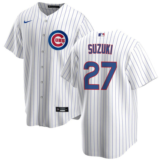 Seiya Suzuki Chicago Cubs Nike Youth Home Replica Jersey - White