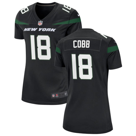 Randall Cobb New York Jets Nike Women's Alternate Game Jersey - Stealth Black