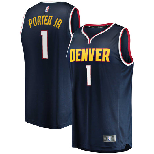 Michael Porter Jr. Denver Nuggets Fanatics Branded Youth 2022/23 Fast Break Player Jersey - Icon Edition - Navy