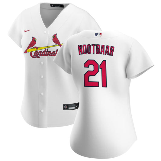 Lars Nootbaar St. Louis Cardinals Nike Women's Home Replica Jersey - White