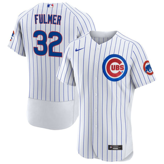 Michael Fulmer Chicago Cubs Nike Home Authentic Jersey - White