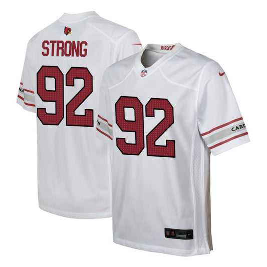 Kevin Strong  Arizona Cardinals Nike Youth Game Jersey - White