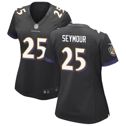 Kevon Seymour Baltimore Ravens Nike Women's Alternate Game Jersey - Black