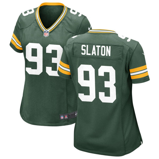 T.J. Slaton Green Bay Packers Nike Women's Game Jersey - Green