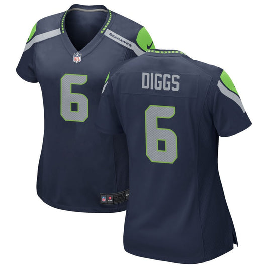 Quandre Diggs Seattle Seahawks Nike Women's Game Jersey - College Navy