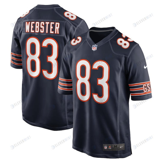 Nsimba Webster 83 Chicago Bears Men Team Game Jersey - Navy