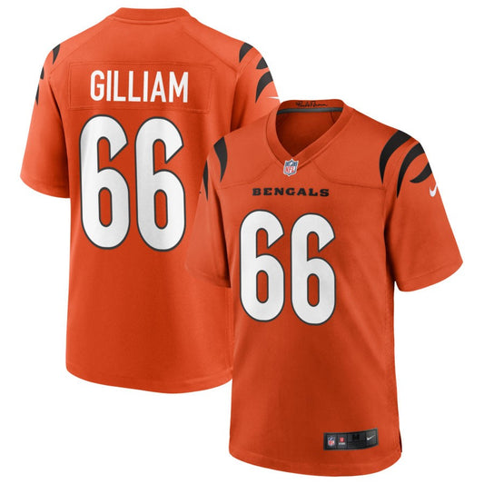 Nate Gilliam Cincinnati Bengals Nike Youth Alternate Game Jersey - Orange