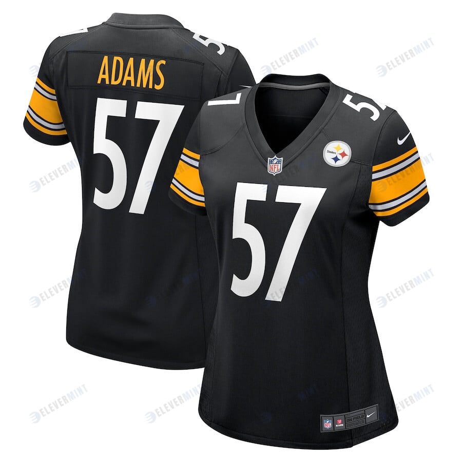 Montravius Adams Pittsburgh Steelers Women's Game Player Jersey - Black