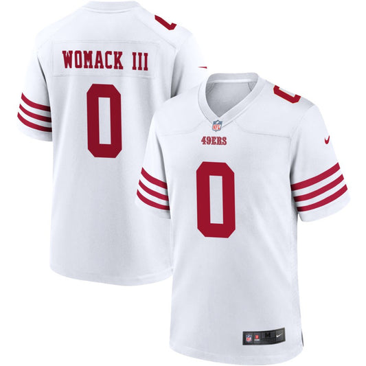 Samuel Womack III San Francisco 49ers Nike Youth Game Jersey - White