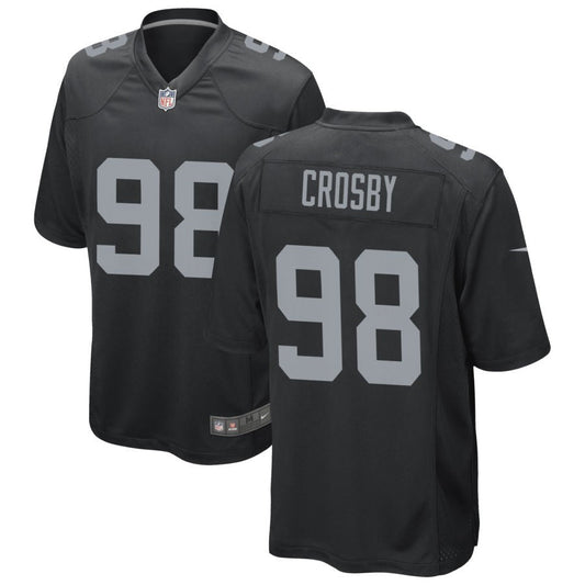 Maxx Crosby Las Vegas Raiders Nike Game Jersey - Black