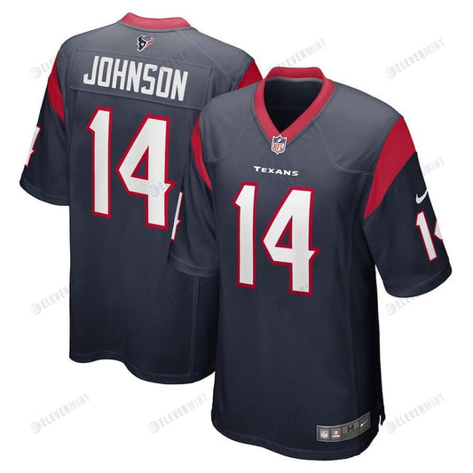 Tyler Johnson Houston Texans Game Player Jersey - Navy