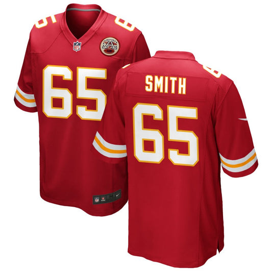 Trey Smith Kansas City Chiefs Nike Game Jersey - Red