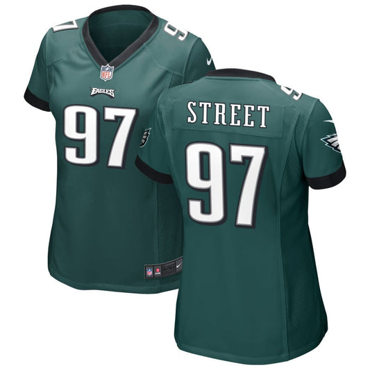 Kentavius Street Philadelphia Eagles Nike Women's Game Jersey - Midnight Green