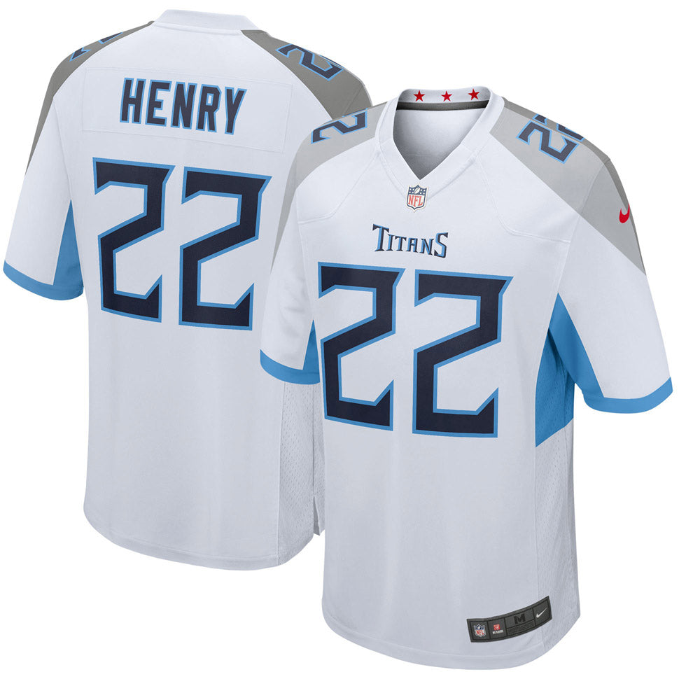 Youth Tennessee Titans Derrick Henry Game Jersey White