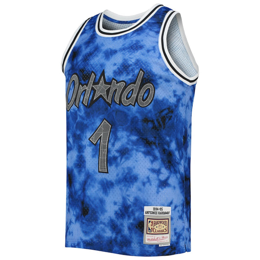 Men's Penny Hardaway Mitchell & Ness Magic 1994/95 Galaxy Swingman Jersey - Blue