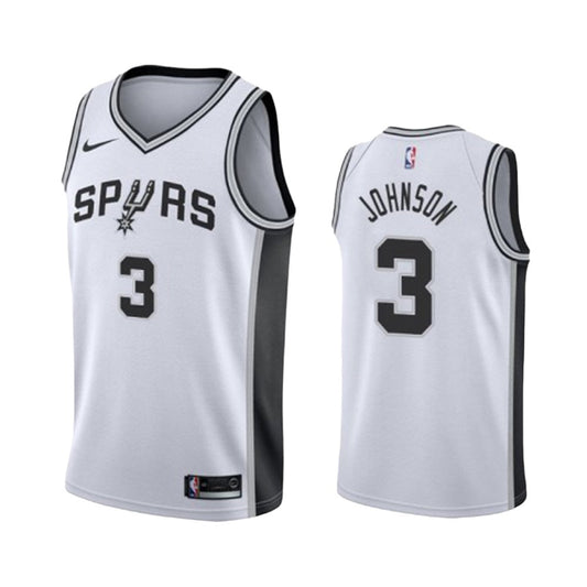 Men's San Antonio Spurs Keldon Johnson Association Jersey - White