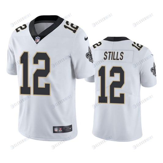 Kenny Stills 12 New Orleans Saints White Vapor Limited Jersey