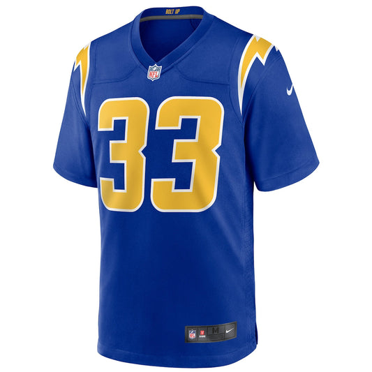 Men's Derwin James Nike Chargers Alternate Game Jersey - Blue