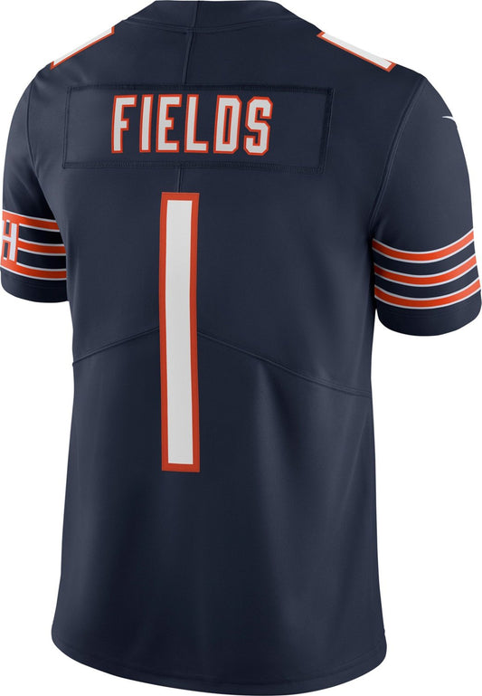 Nike Men's Chicago Bears Justin Fields 1 Home Limited Jersey