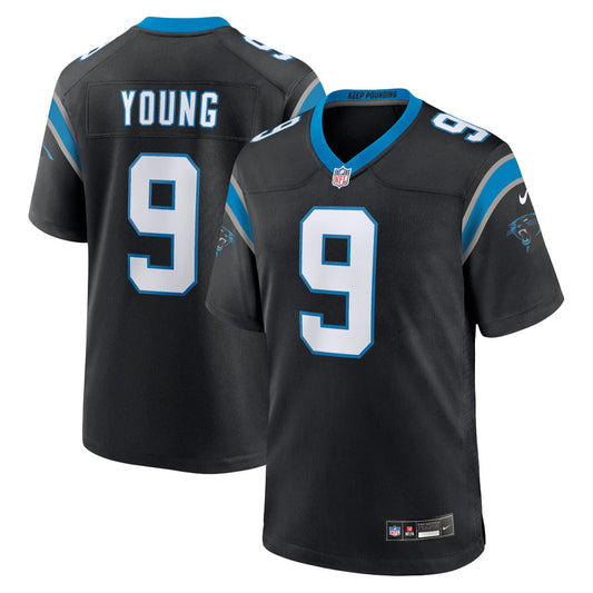 Men's Bryce Young Carolina Panthers Black Game Jersey