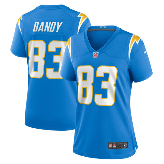 Michael Bandy Los Angeles Chargers Nike Women's Player Game Jersey - Powder Blue