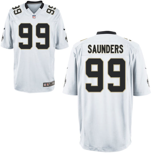 Khalen Saunders Nike New Orleans Saints Youth Game Jersey