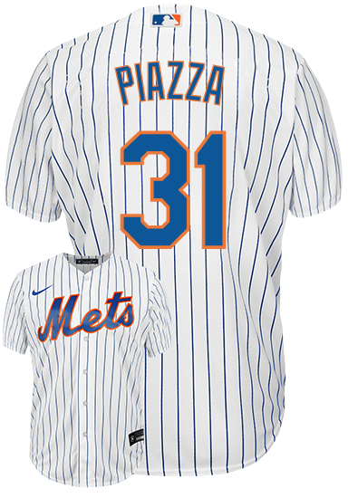 Mike Piazza Jersey - NY Mets Replica Adult Home Jersey