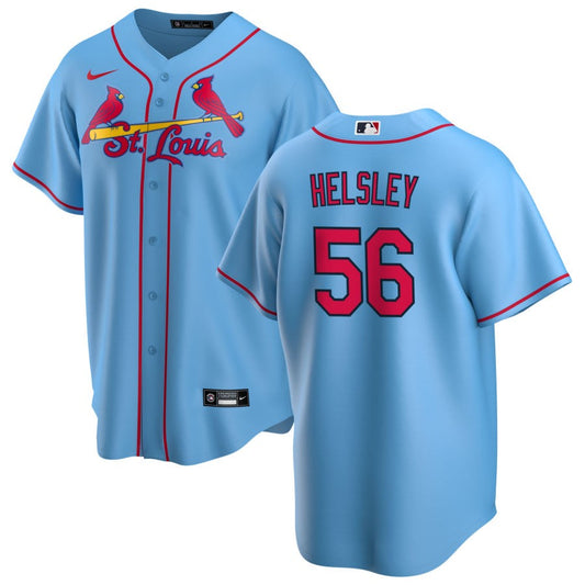 Ryan Helsley St. Louis Cardinals Nike Alternate Replica Jersey - Light Blue