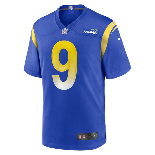 Men's Matthew Stafford Nike Rams Game Day Jersey - Blue