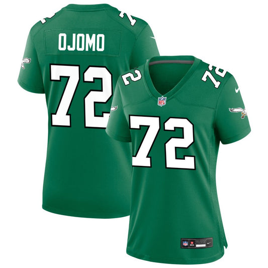 Moro Ojomo Philadelphia Eagles Nike Women's Alternate Game Jersey - Kelly Green