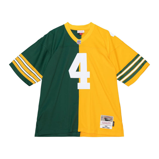 Split Legacy Brett Favre Green Bay Packers 1996 Jersey