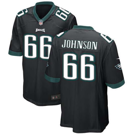 Roderick Johnson Philadelphia Eagles Nike Alternate Game Jersey - Black