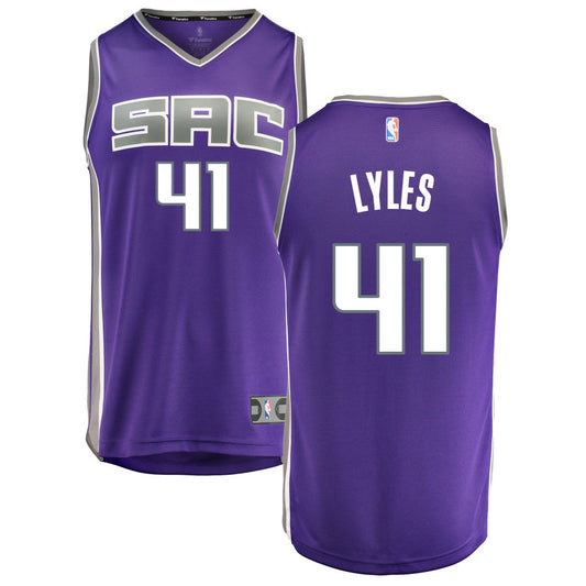 Trey Lyles Sacramento Kings Fanatics Branded Fast Break Replica Jersey Purple - Icon Edition