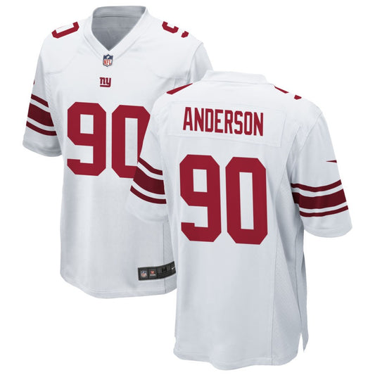 Ryder Anderson New York Giants Nike Game Jersey - White