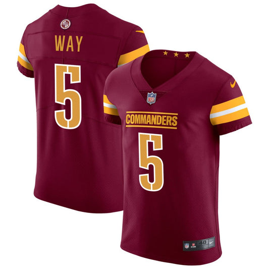 Tress Way Washington Commanders Nike Vapor Untouchable Elite Jersey - Burgundy