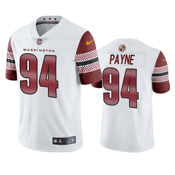 Men's Washington Commanders DaRon Payne Vapor Jersey - White