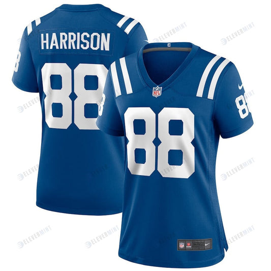 Marvin Harrison 88 Indianapolis Colts Women Game Retired Jersey - Royal