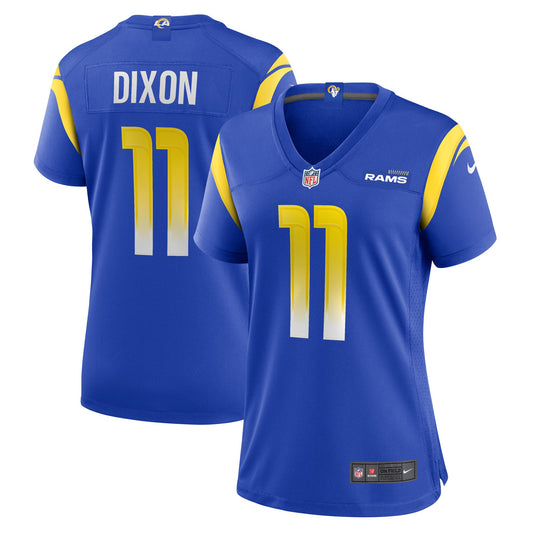 Riley Dixon Los Angeles Rams Nike Women's Game Player Jersey - Royal