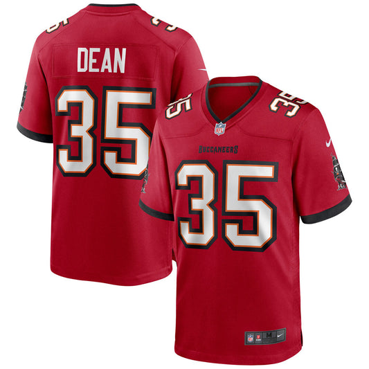 Men's Tampa Bay Buccaneers Jamel Dean Game Jersey Red