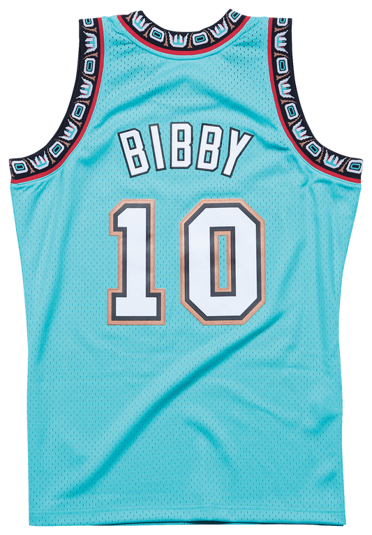 Men's Bibby Mike Mitchell & Ness Grizzlies Swingman Jersey - Aqua