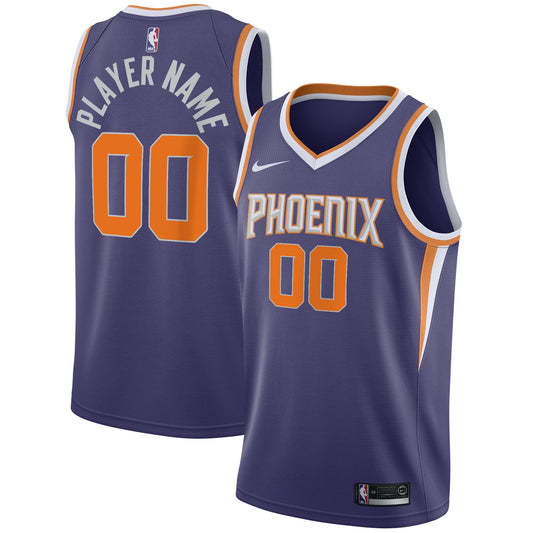 Phoenix Suns Nike 2020/21 Swingman Custom Jersey - Icon Edition - Purple