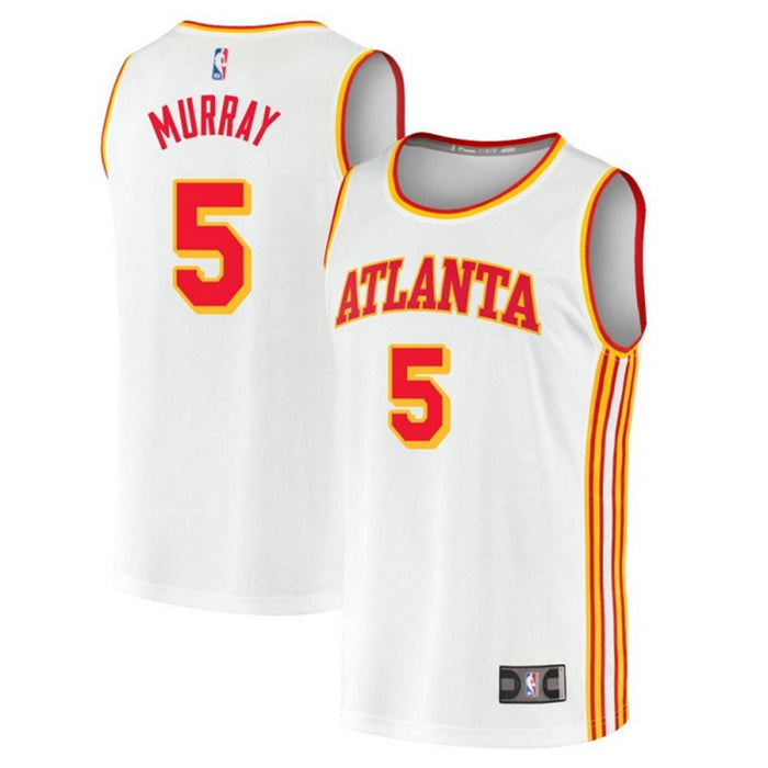 Men's Atlanta Hawks Dejounte Murray Association Jersey - White