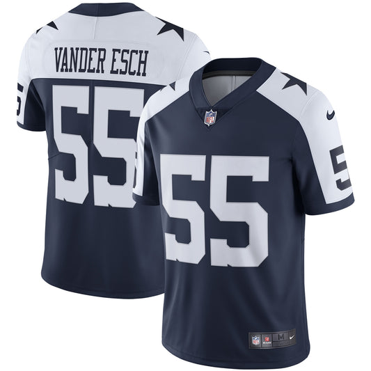 Leighton Vander Esch Dallas Cowboys Nike Alternate Vapor Limited Jersey - Navy