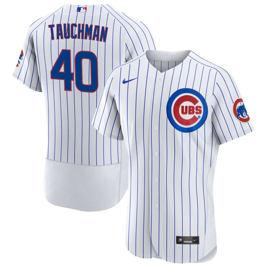 Mike Tauchman Chicago Cubs Nike Home Authentic Jersey - White