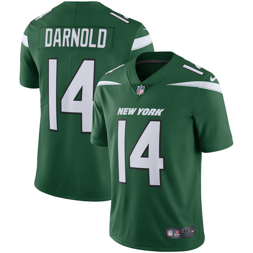 Men's New York Jets Sam Darnold Gotham Green Vapor Limited Jersey