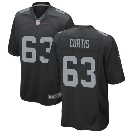 McClendon Curtis Las Vegas Raiders Nike Game Jersey - Black